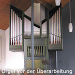 Orgel Bokeloh, vor der Überarbeitung