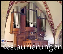 Restaurierungen.