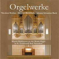 Cover der Audio CD 'Orgelwerke', Martin Kohlmann