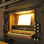 Orgel Gerdau, Spieltisch