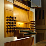 Orgel Holzminden, Spieltisch (Großbild ca.130 KB).