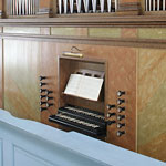 Orgel Intschede, Spieltisch