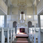 Orgel Luthe, Kirchraum
