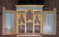 Italienische Orgel vor der Restaurierung